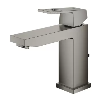 Baterie lavoar Grohe Eurocube M ventil pop-up brushed hard graphite imagine
