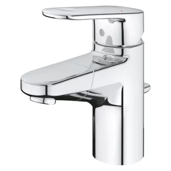 Baterie lavoar Grohe Europlus S cu pipa extractibila ventil pop-up crom imagine