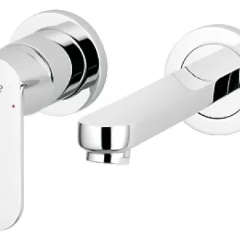 Baterie lavoar Grohe Eurosmart Cosmopolitan de perete fara ventil montaj incastrat - parte exterioara necesita corp ingropat pentru functionare imagine