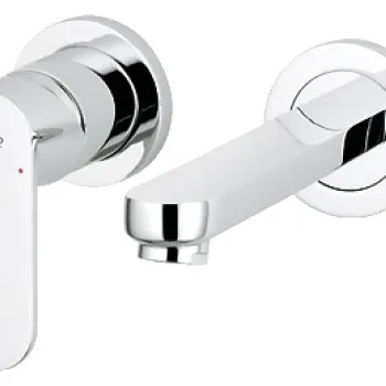 Baterie lavoar Grohe Eurosmart Cosmopolitan de perete  fara ventil  montaj incastrat - parte exterioara  necesita corp ingropat pentru functionare imagine