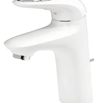 Baterie lavoar Grohe Eurostyle S  ventil pop-up  alb-crom imagine