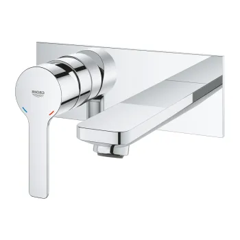 Baterie lavoar Grohe Lineare de perete  montaj incastrat  necesita corp ingropat  crom imagine