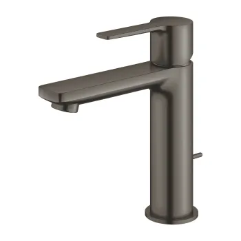 Baterie lavoar Grohe Lineare S  ventil pop-up  brushed hard graphite imagine