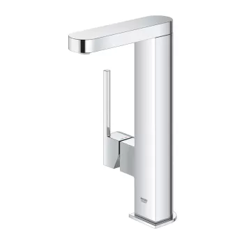 Baterie lavoar Grohe Plus L cu pipa extractibila ventil click-clack crom imagine