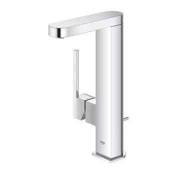 Baterie lavoar Grohe Plus L cu pipa extractibila ventil pop-up crom imagine