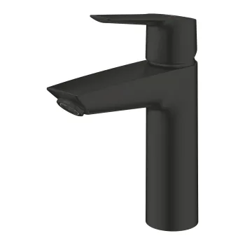Baterie lavoar Grohe Start M  ventil click-clack  negru mat imagine