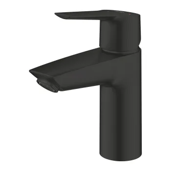 Baterie lavoar Grohe Start S  ventil click-clack  cartus SilkMove 28mm  matt black imagine