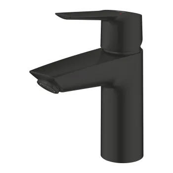 Baterie lavoar Grohe Start S  ventil click-clack  matte black imagine
