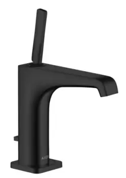 Baterie lavoar Hansgrohe Axor Citterio E ventil pop-up negru mat imagine
