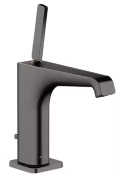 Baterie lavoar Hansgrohe Axor Citterio E ventil pop-up negru periat imagine