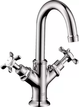 Baterie lavoar Hansgrohe Axor Montreux 160 ventil pop-up crom imagine