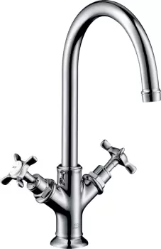 Baterie lavoar Hansgrohe Axor Montreux 210 ventil pop-up crom imagine