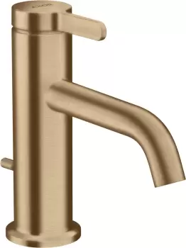 Baterie lavoar Hansgrohe Axor ONE 70 ventil pop-up bronz periat imagine