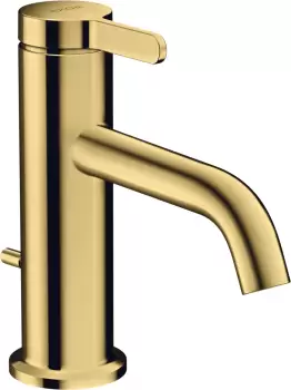Baterie lavoar Hansgrohe Axor ONE 70 ventil pop-up gold optic lustruit imagine