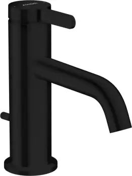 Baterie lavoar Hansgrohe Axor ONE 70 ventil pop-up negru mat imagine