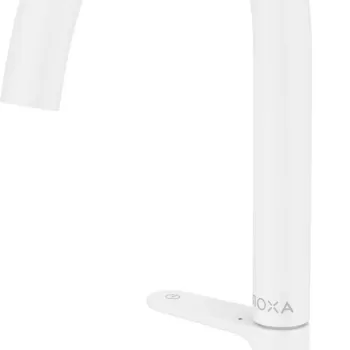 Baterie lavoar Hansgrohe Axor One Select 170 ventil push-open alb mat imagine