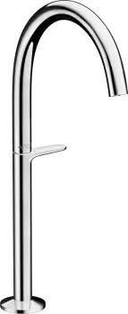 Baterie lavoar Hansgrohe Axor ONE Select 260 pentru lavoar tip bol ventil push-open crom imagine