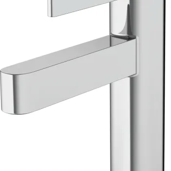 Baterie lavoar Hansgrohe Finoris 100 ventil push-open crom imagine