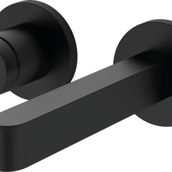 Baterie lavoar Hansgrohe Finoris cu pipa 168mm montaj incastrat necesita corp ingropat negru mat imagine