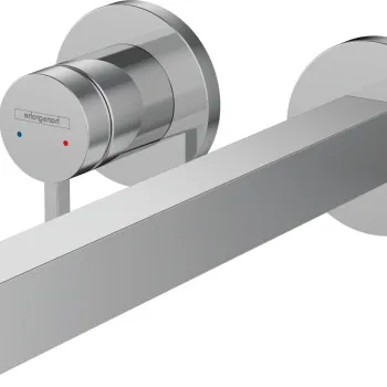 Baterie lavoar Hansgrohe Finoris cu pipa 228mm montaj incastrat necesita corp ingropat crom imagine