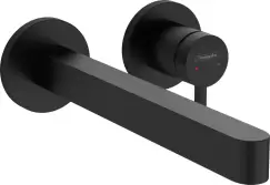 Baterie lavoar Hansgrohe Finoris cu pipa 228mm montaj incastrat necesita corp ingropat negru mat imagine