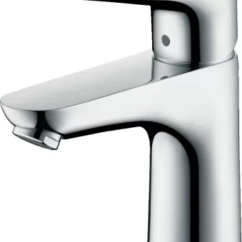 Baterie lavoar Hansgrohe Focus 100 CoolStart cu maner special 12.1 cm fara ventil crom imagine