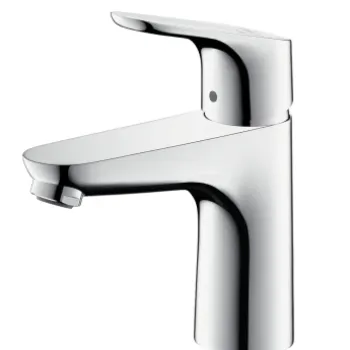 Baterie lavoar Hansgrohe Focus 100 ventil pop-up imagine