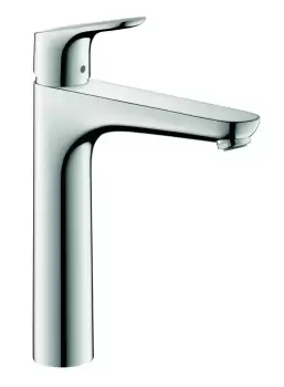 Baterie lavoar Hansgrohe Focus 190 ventil pop-up pentru lavoar tip bol crom imagine