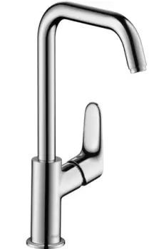 Baterie lavoar Hansgrohe Focus 240 ventil pop-up crom imagine
