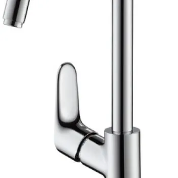 Baterie lavoar Hansgrohe Focus 240 ventil pop-up crom imagine