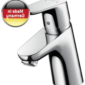 Baterie lavoar Hansgrohe Focus 70 ventil pop-up crom imagine