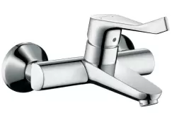 Baterie lavoar Hansgrohe Focus de perete maner lung fara ventil imagine