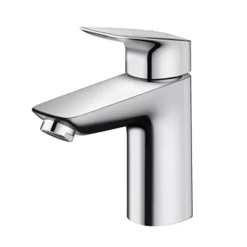 Baterie lavoar Hansgrohe Logis 100 ventil click-clack crom imagine