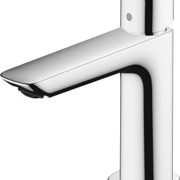 Baterie lavoar Hansgrohe Logis 110 Fine ventil push-open crom imagine
