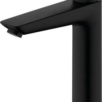 Baterie lavoar Hansgrohe Logis 190 ventil pop-up pentru lavoare tip bol negru mat imagine