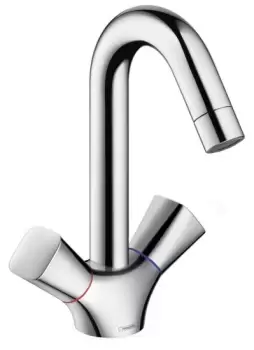 Baterie lavoar Hansgrohe Logis cu dubla-comanda ventil pop-up imagine