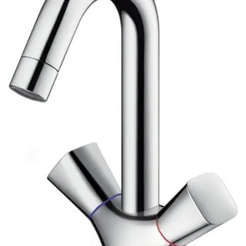 Baterie lavoar Hansgrohe Logis cu dubla-comanda ventil pop-up imagine