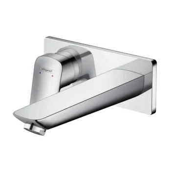 Baterie lavoar Hansgrohe Logis cu pipa 195mm montaj incastrat necesita corp ingropat imagine