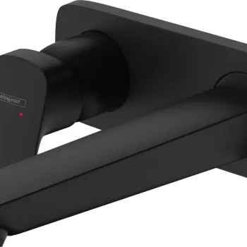 Baterie lavoar Hansgrohe Logis cu pipa 195mm montaj incastrat necesita corp ingropat negru mat imagine