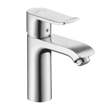 Baterie lavoar Hansgrohe Metris 110 ventil pop-up crom imagine