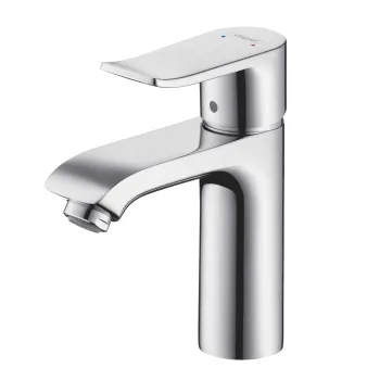 Baterie lavoar Hansgrohe Metris 110 ventil pop-up crom imagine