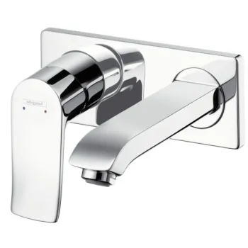 Baterie lavoar Hansgrohe Metris 165 de perete montaj incastrat necesita corp ingropat imagine