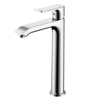 Baterie lavoar Hansgrohe Metris 260 inalta fara ventil imagine
