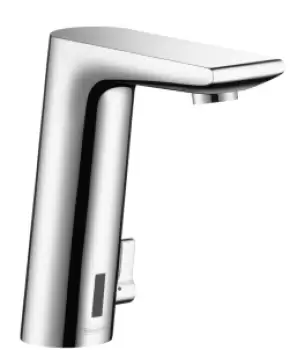 Baterie lavoar Hansgrohe Metris S electronica alimentare la retea si reglaj manual al temperaturii fara ventil crom imagine