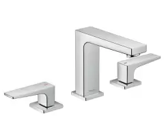 Baterie lavoar Hansgrohe Metropol 110 din 3 elemente ventil push-open imagine