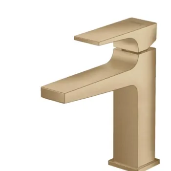 Baterie lavoar Hansgrohe Metropol 110 ventil push-open bronz periat imagine