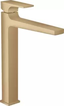 Baterie lavoar Hansgrohe Metropol 260 ventil push-open pentru lavoar tip bol bronz periat imagine