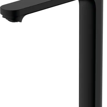 Baterie lavoar Hansgrohe Rebris S 240 CoolStart EcoSmart+ ventil pop-up pentru lavoar tip bol negru mat imagine