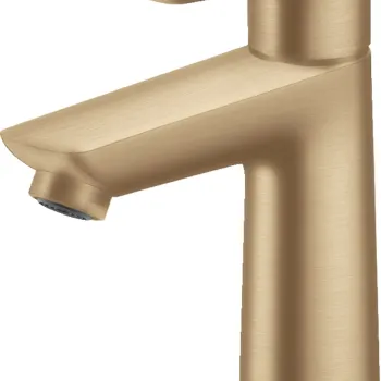 Baterie lavoar Hansgrohe Talis E 110 ventil pop-up bronz periat imagine