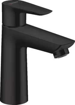 Baterie lavoar Hansgrohe Talis E 110 ventil pop-up negru mat imagine